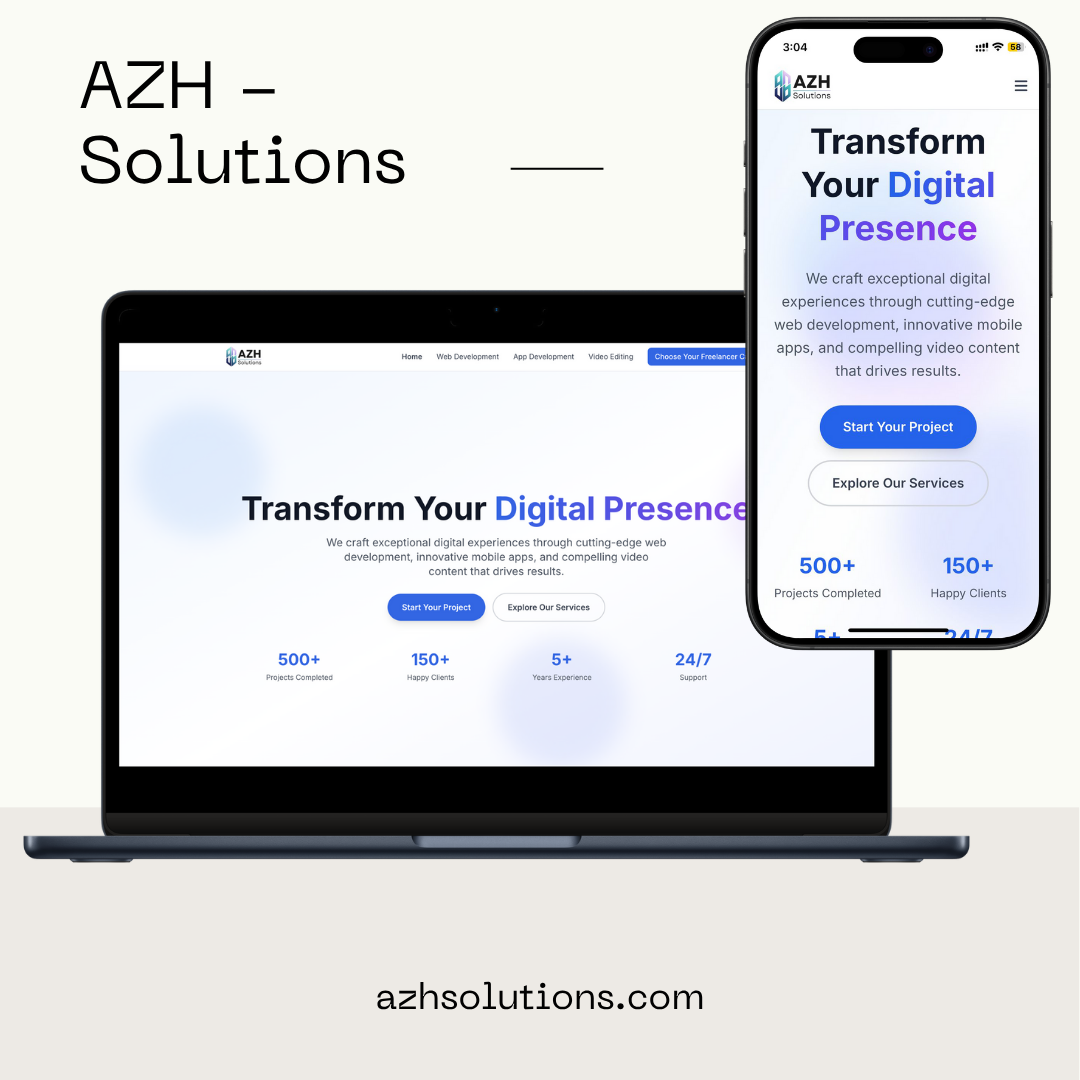 AZH Business Solutions Platform